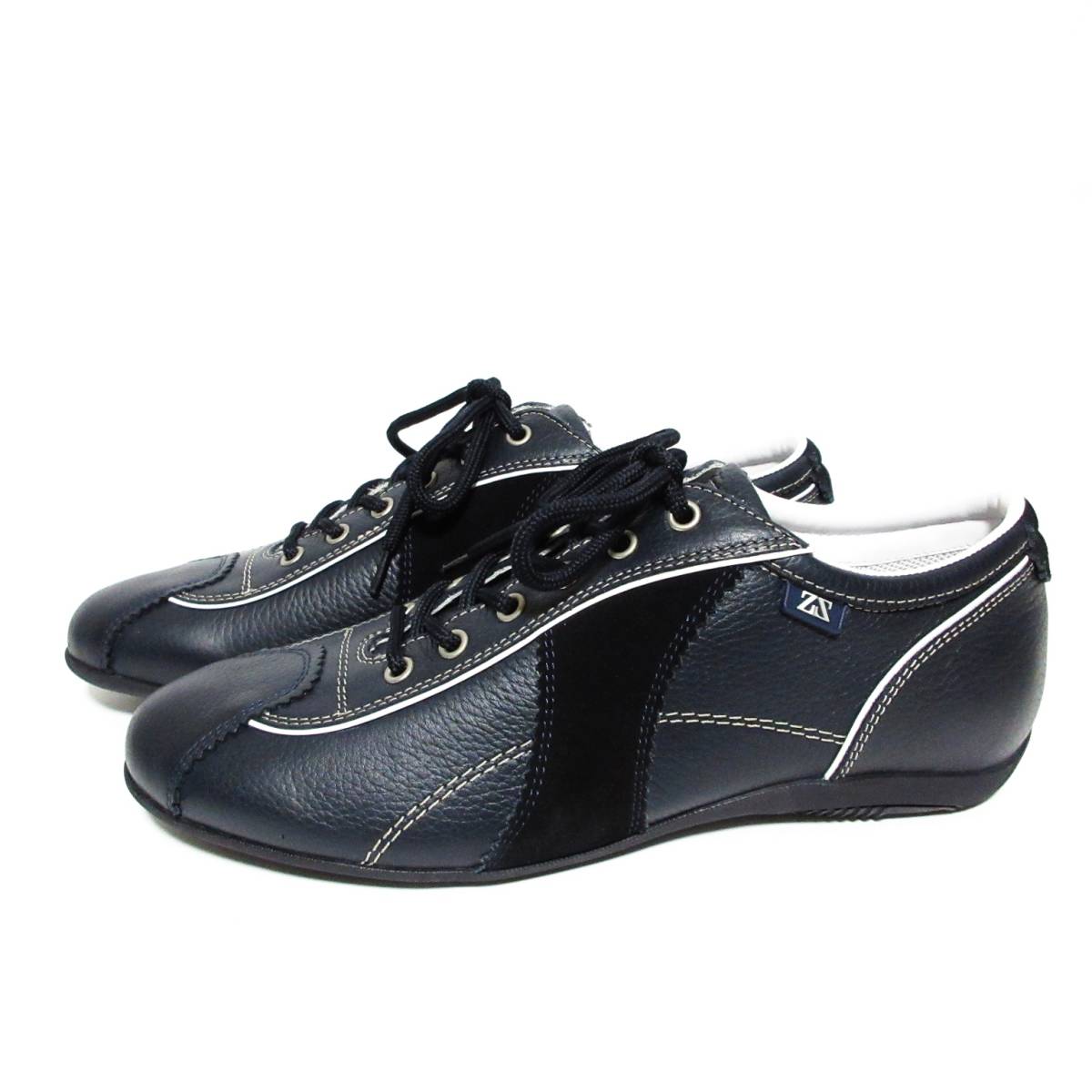 未使用Zegnaレザー スニーカー7約26前後