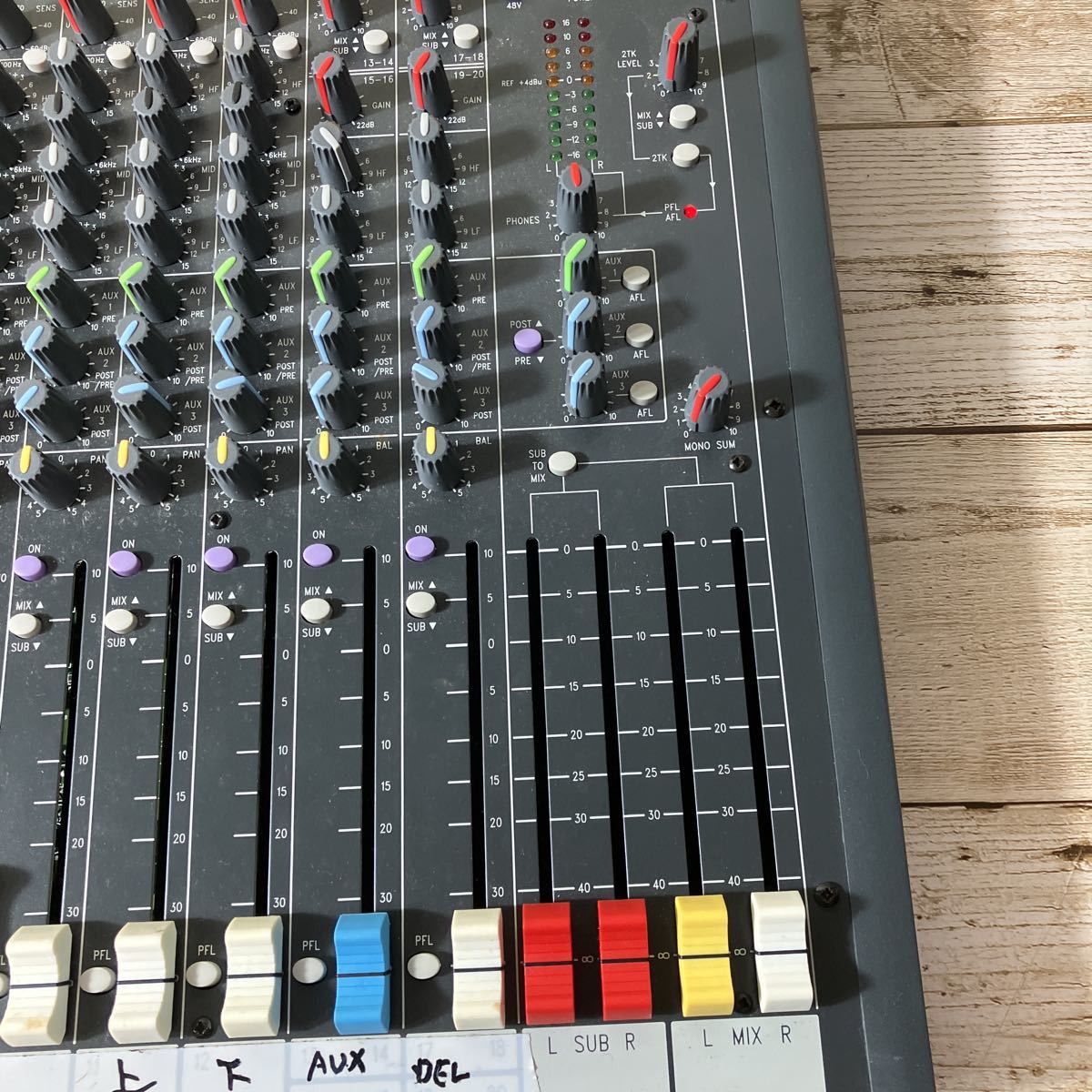 SPIRIT FOLIO SX By Soundcraft ミキサー 通電 Spirit Folio