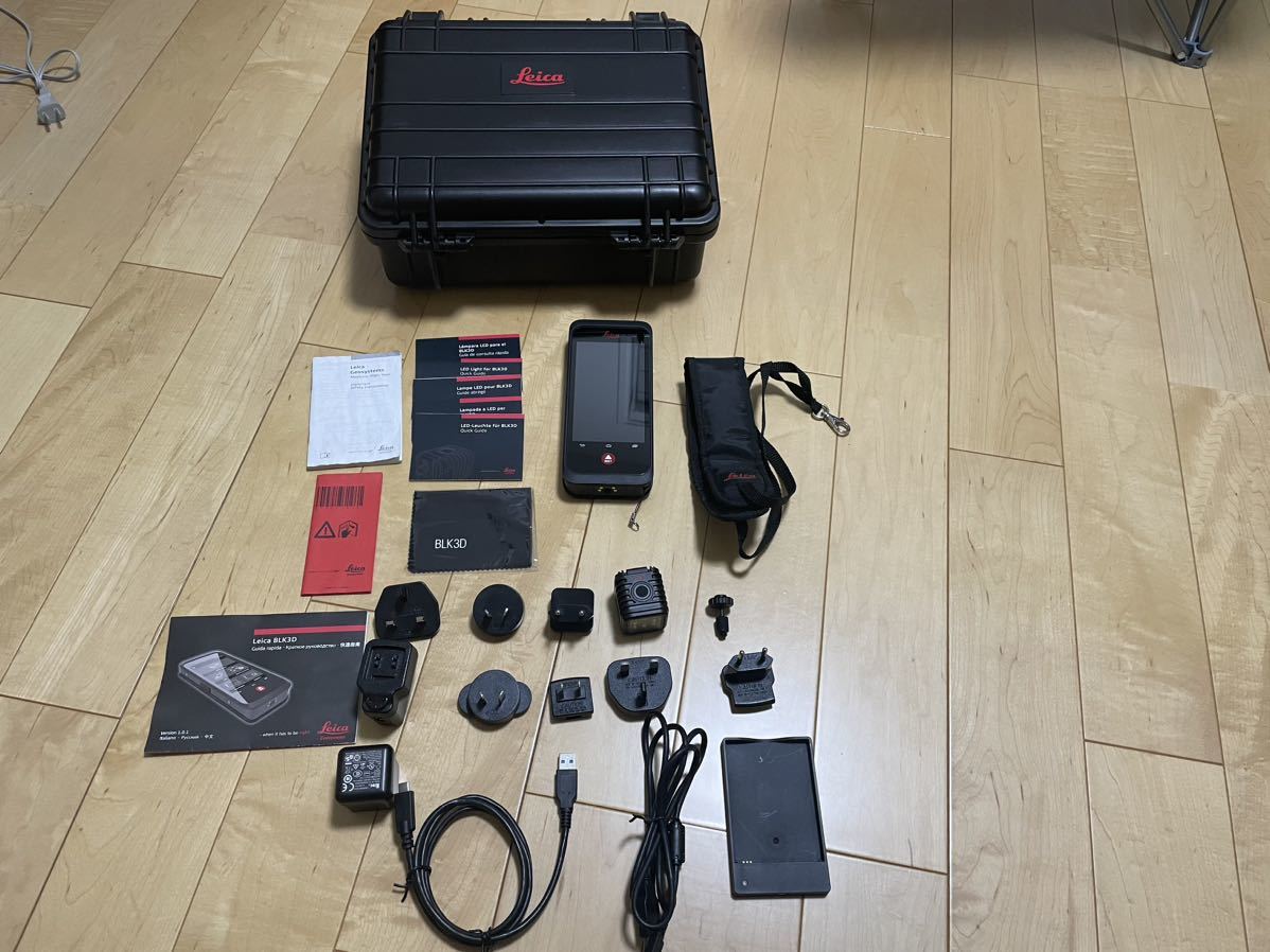 LEICA ライカ BLK3D ハンディ 写真計測器 3次元写真測量機 ミッションキット付属 中古 _3