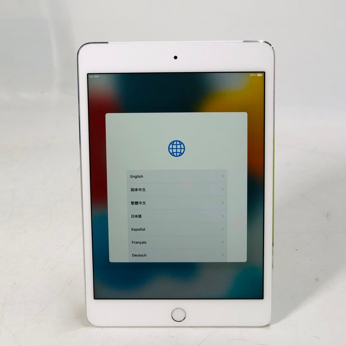 docomo iPad mini 4 Wi-Fi+Cellular 128GB シルバー MK772J/A iPad