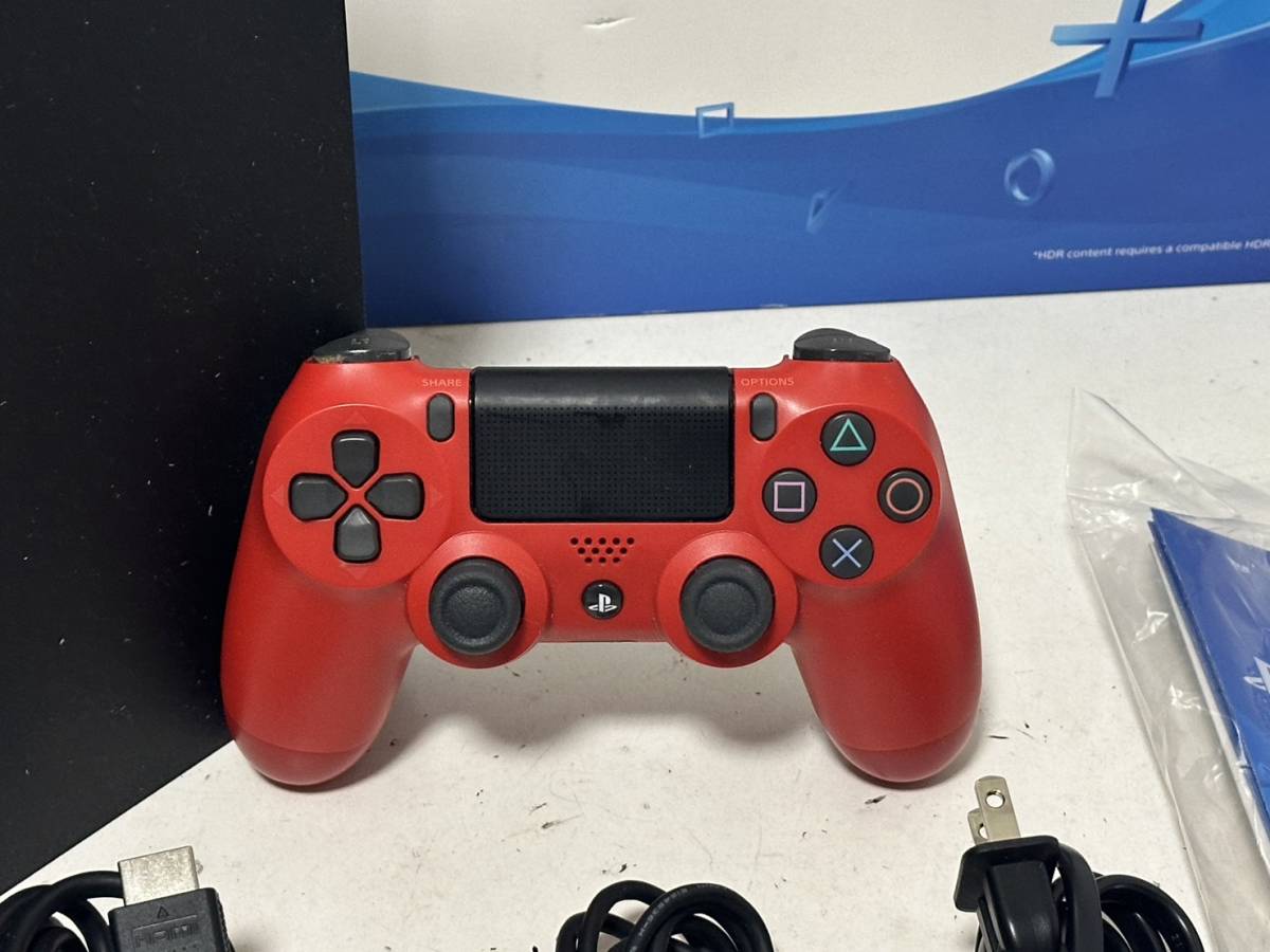 海外版】【SONY 薄型 PS4 本体セット FW 10.00/高容量HDD 1TB】CUH 