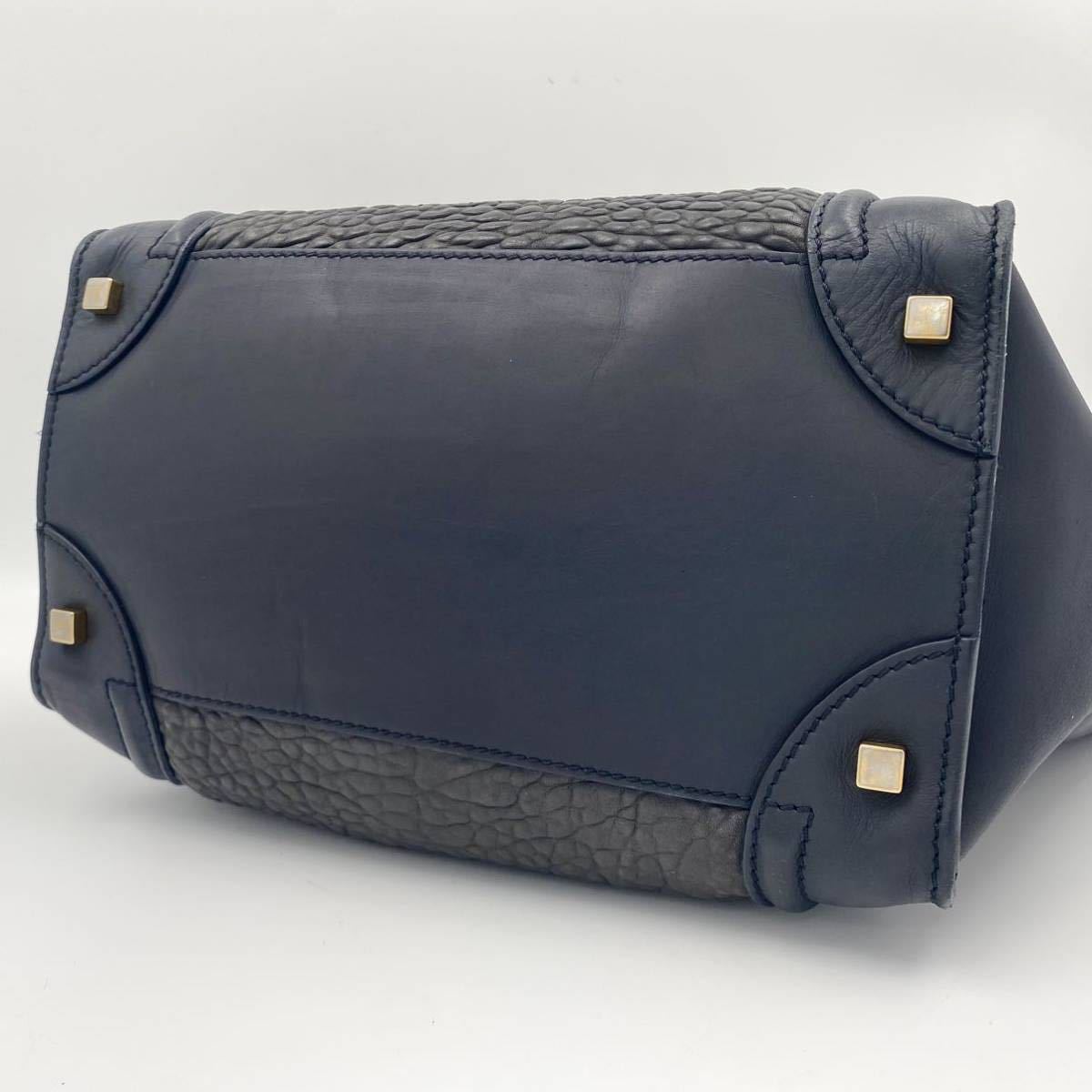 1円【入手困難品】CELINE セリーヌ ラゲージ ファントム ハンドバッグ 