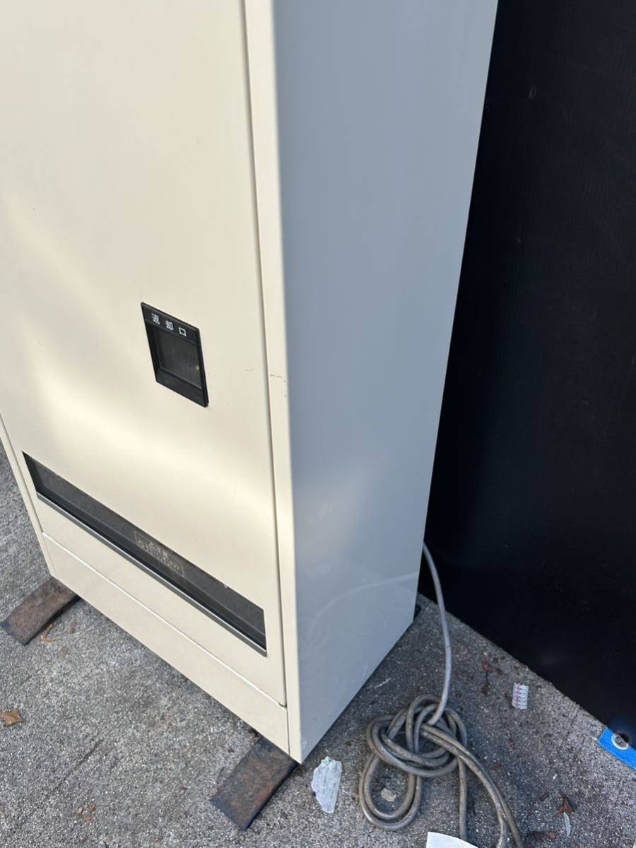 自動販売機 VTM 6FA-2 鍵付き 芝浦 通電確認済 レトロ販売機 昭和 たばこ 煙草 タバコ 芝浦自販機 券売機《芝浦自販機》KC-TXシリーズ ボタン式券売機