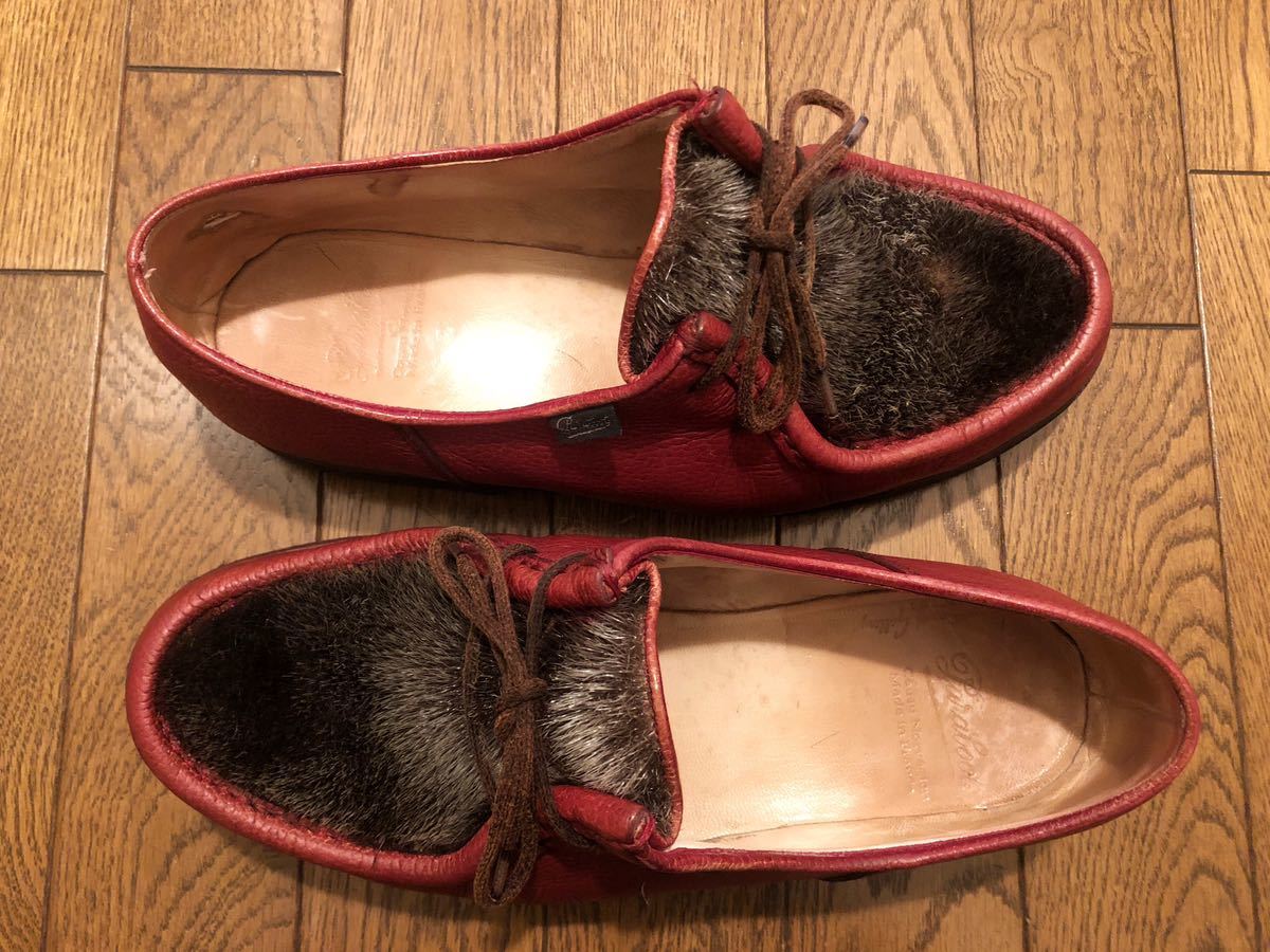 超レア☆Paraboot MICHAEL PHOQUEサイズ42 red レッド ミカエル 