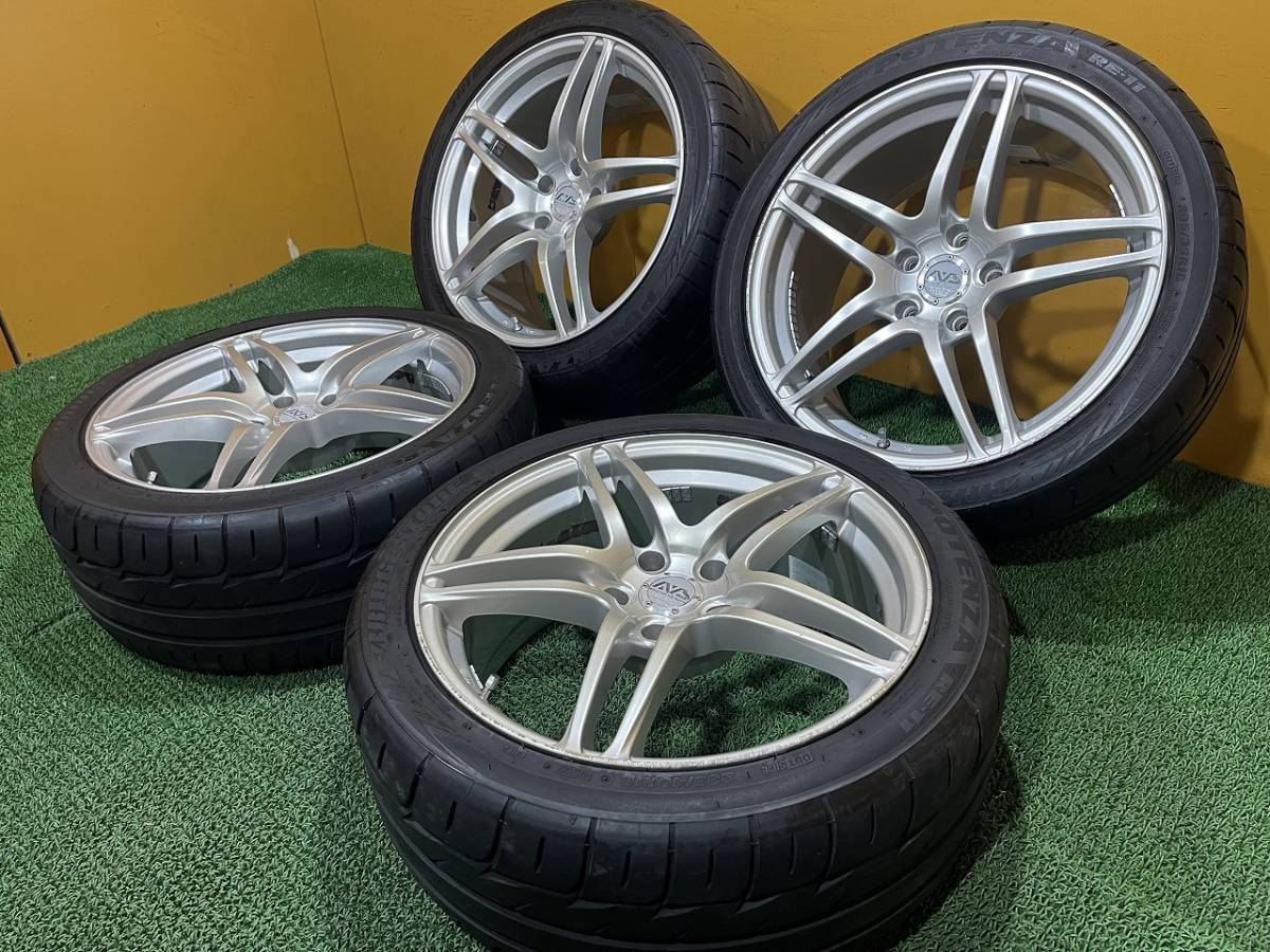 No.335 AVS MODEL5 モデル5 18インチホイール 18×8J 18×9J 5穴 PCD114 