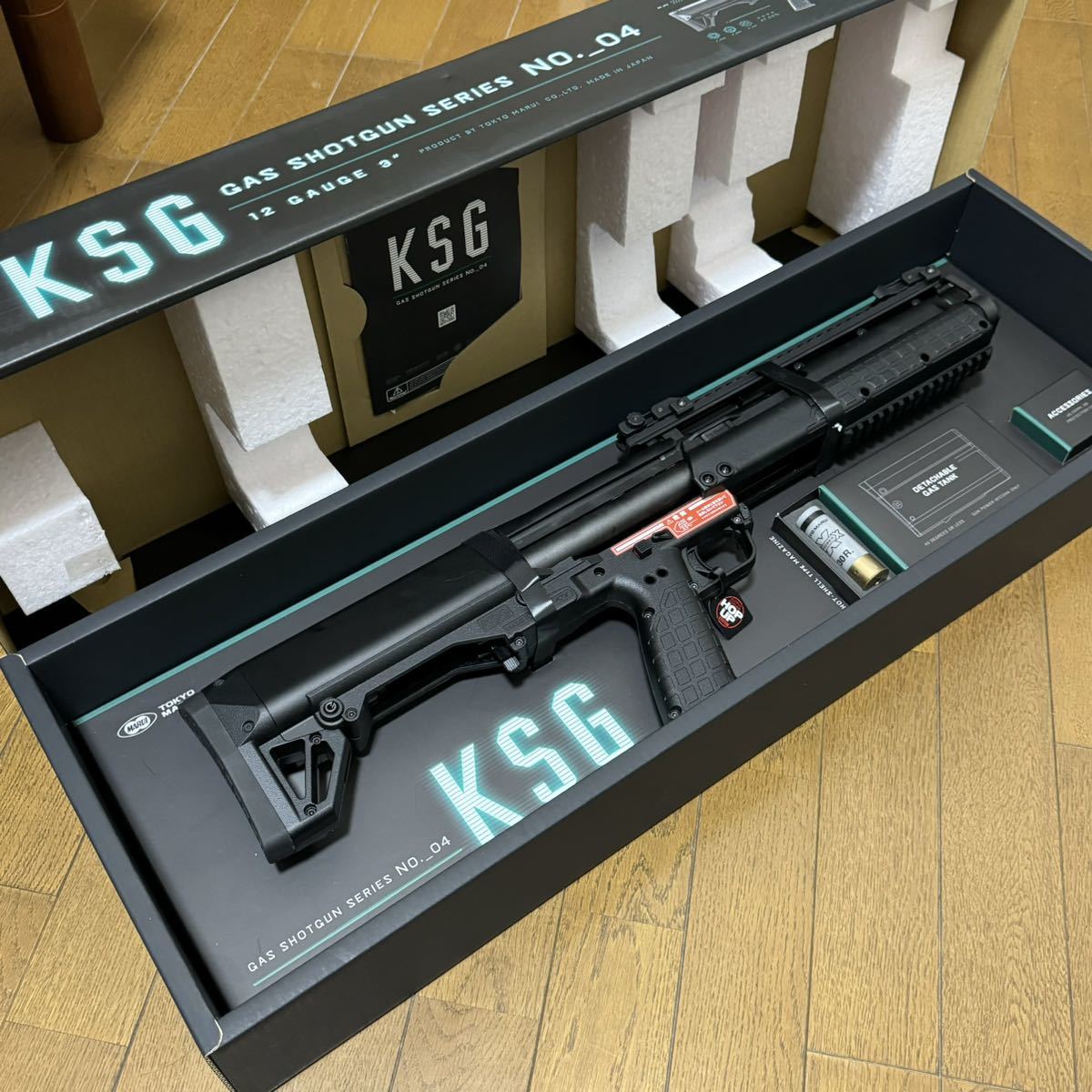 東京マルイ ガスガン ガスショットガン KSG 新品同様 ほぼ未使用