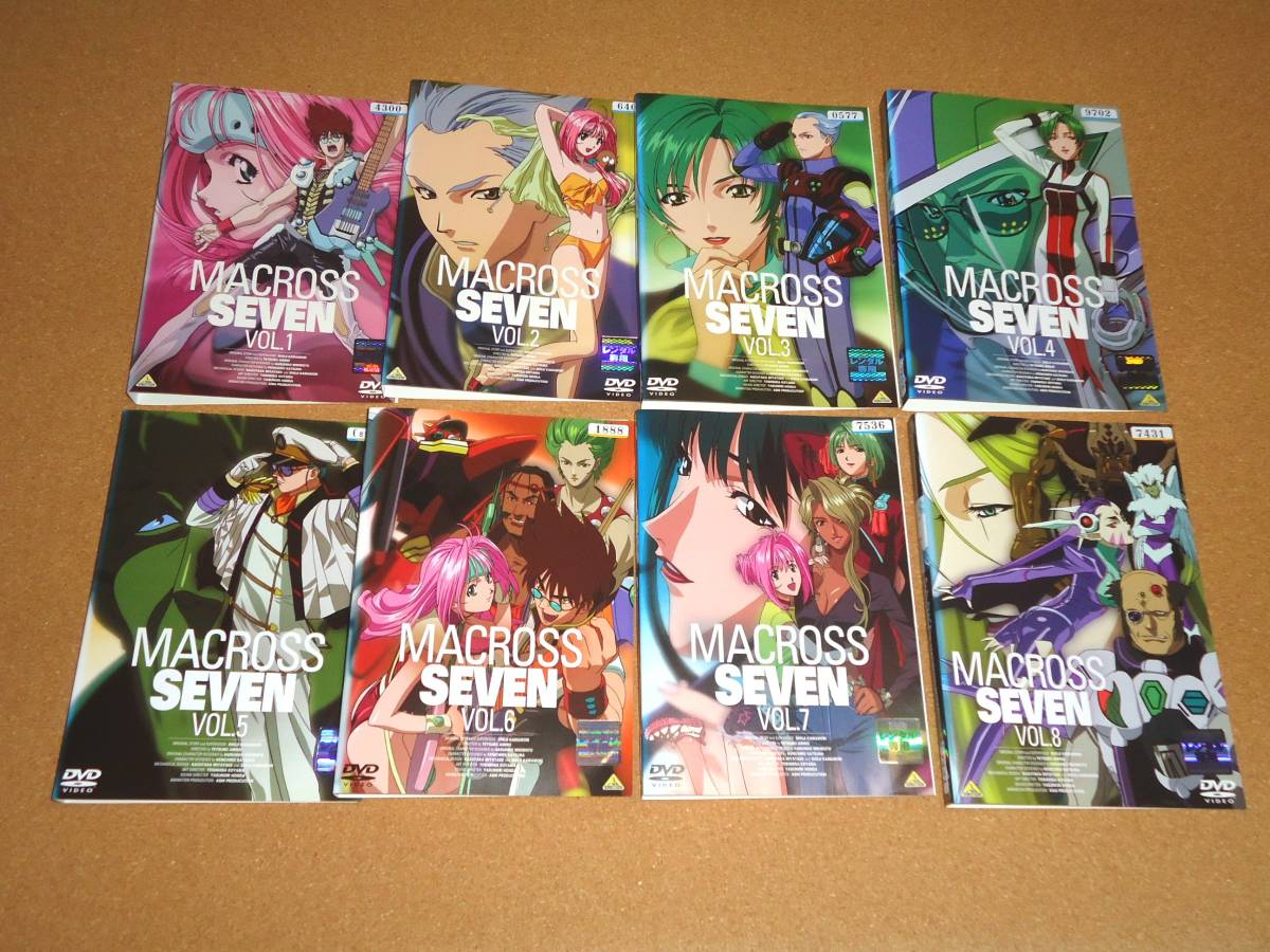 マクロス7 DVD 全13巻セット+劇場版+ダイナマイト7 2巻 セット