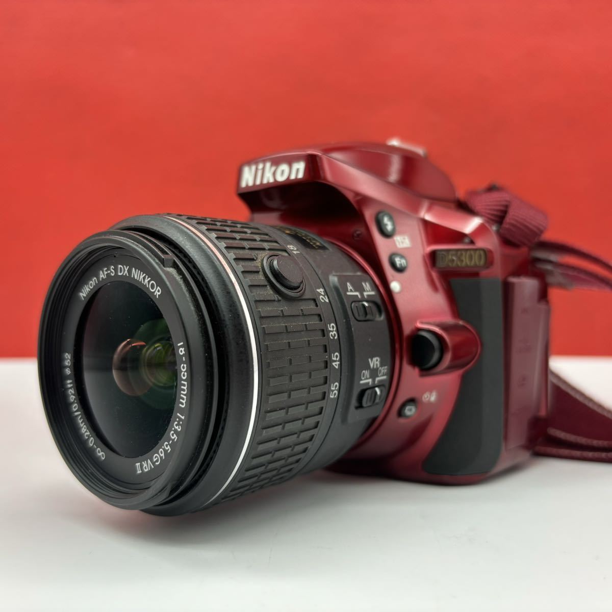 ◇ Nikon D5300 18-55 VR Ⅱ Kit デジタル一眼レフカメラ レッド AF-S 