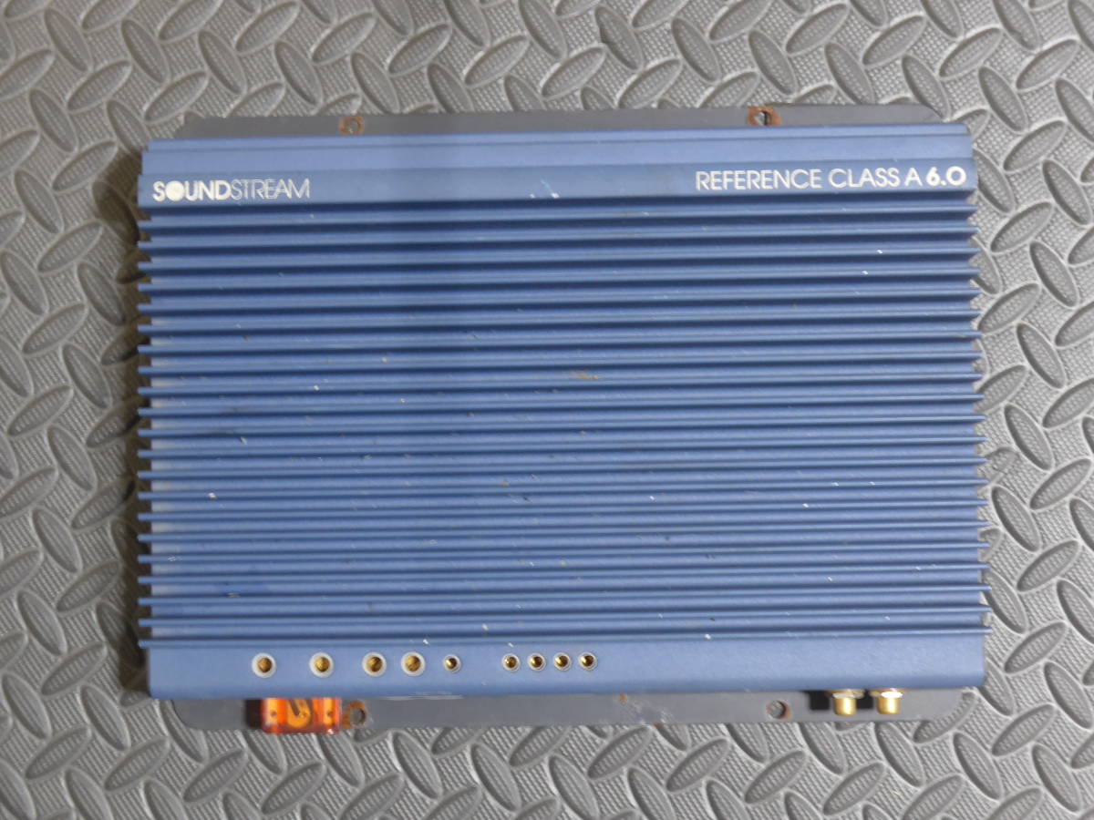 サウンドストリーム SOUNDSTREAM REFERENCE CLASS A6.0 当時物(アンプ