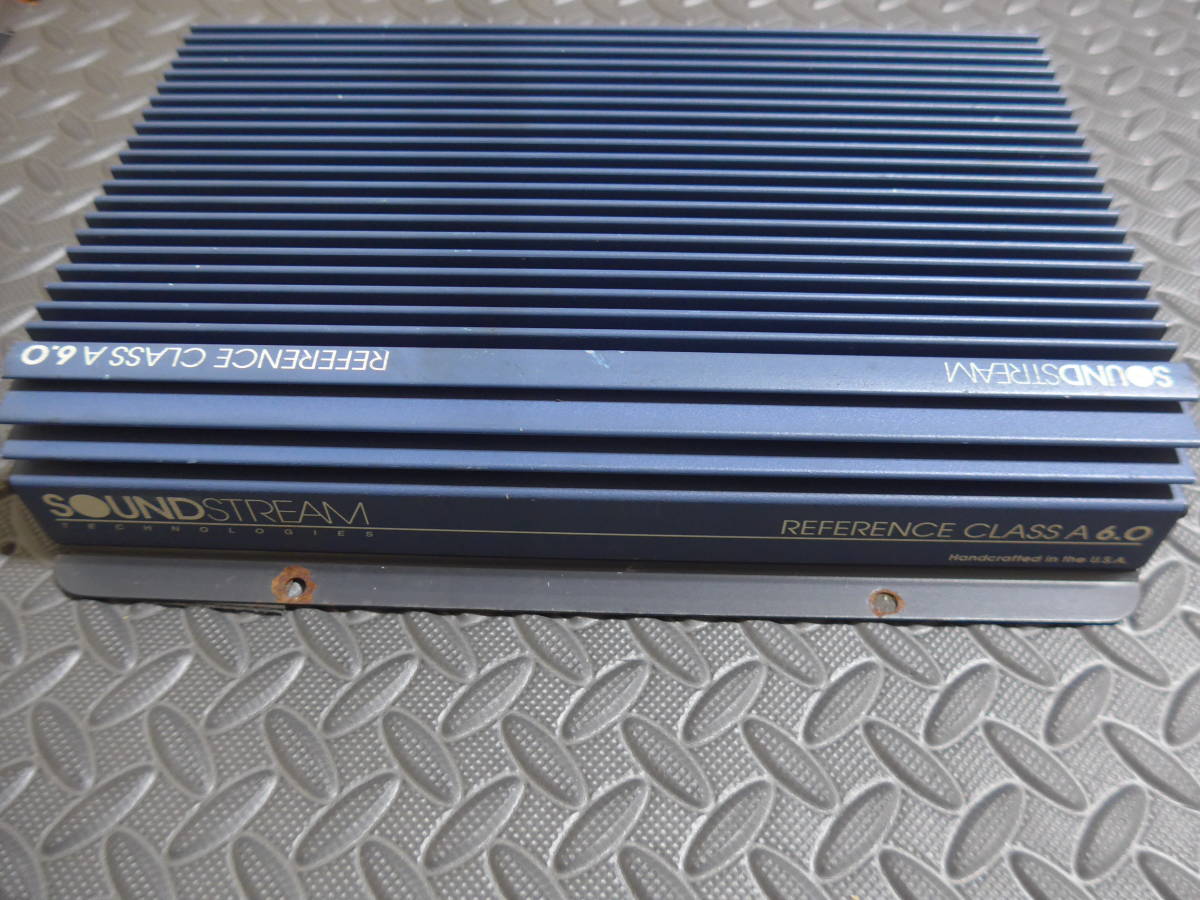 サウンドストリーム SOUNDSTREAM REFERENCE CLASS A6.0 当時物(アンプ