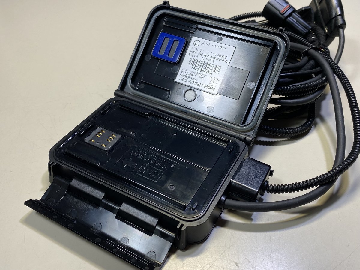 日本無線 バイク用 ETC車載器 ETC2.0 JRM-21 中古動作品 分離型