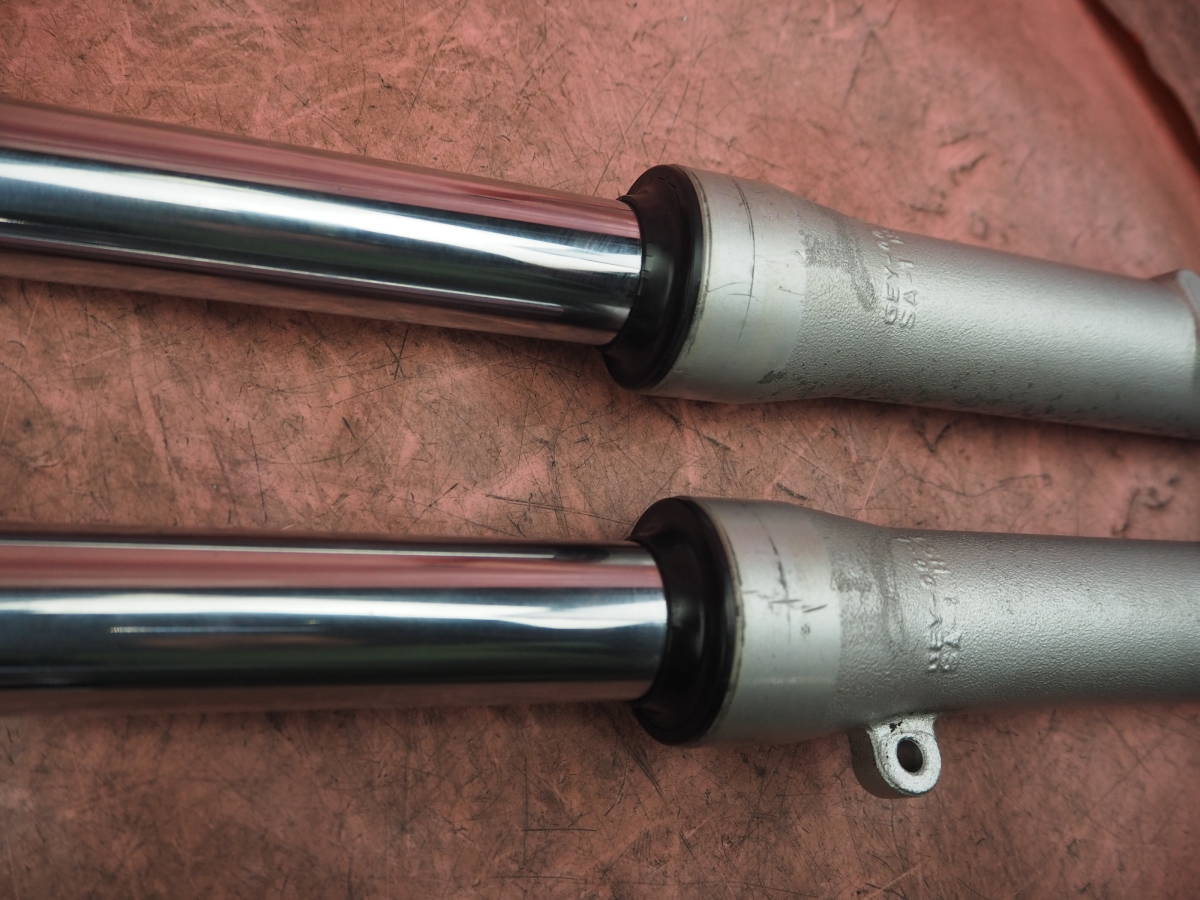 (1台分解)　ストロークOK !!　 エイプ50 純正　フロントフォーク　ショック　サス AC16 140kaaW7