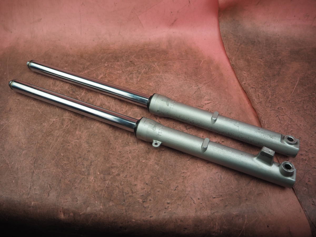 (1台分解)　ストロークOK !!　 エイプ50 純正　フロントフォーク　ショック　サス AC16 140kaaW7