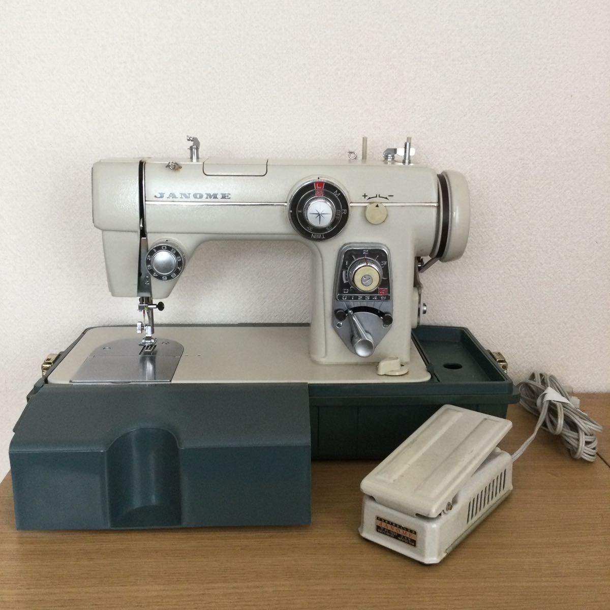 JANOME ジャノメ 0 ミシン MODEL フットペダル付き ハンドクラフト 