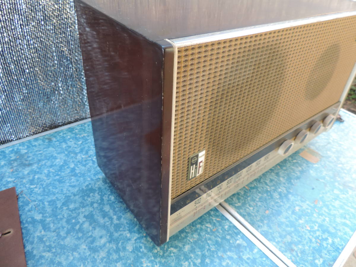 EA-700 - Hi-Fi 1957年 ナショナル5球スーパーラジオ 昔の 真空管