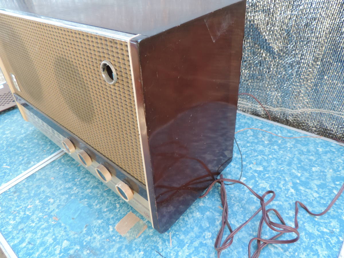 EA-700 - Hi-Fi 1957年 ナショナル5球スーパーラジオ 昔の 真空管