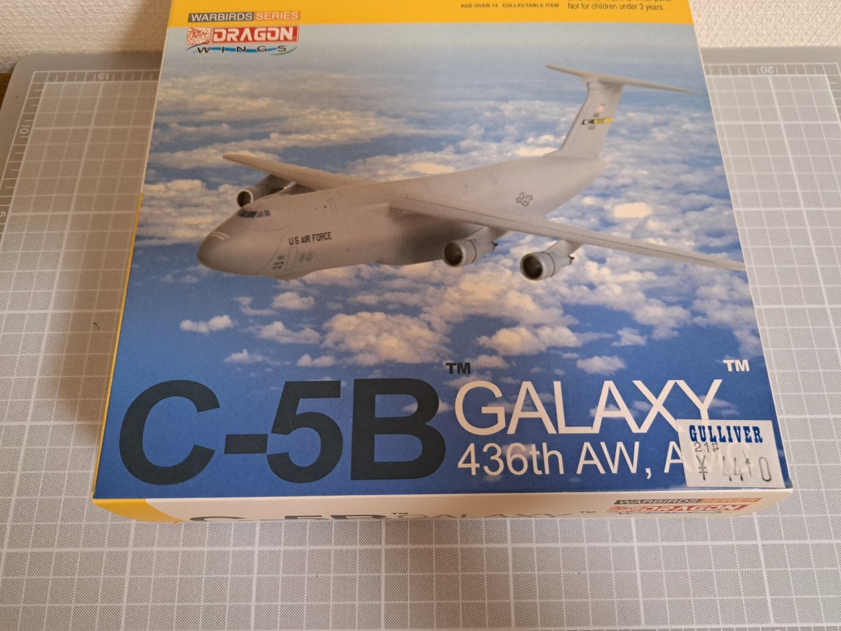 ★送料無料 ★1/400 C-5B ギャラクシー 436thAW.AMC ★ドラゴン 中古品