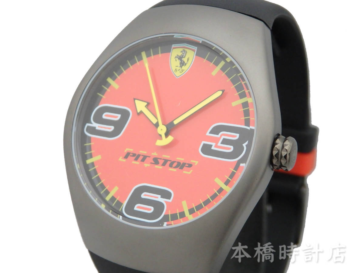 【新品】フェラーリ　Ferrari　ピットストップウォッチ　レッド　大特価_1