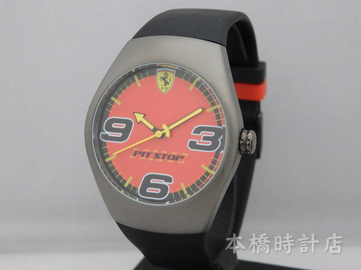 【新品】フェラーリ　Ferrari　ピットストップウォッチ　レッド　大特価_2