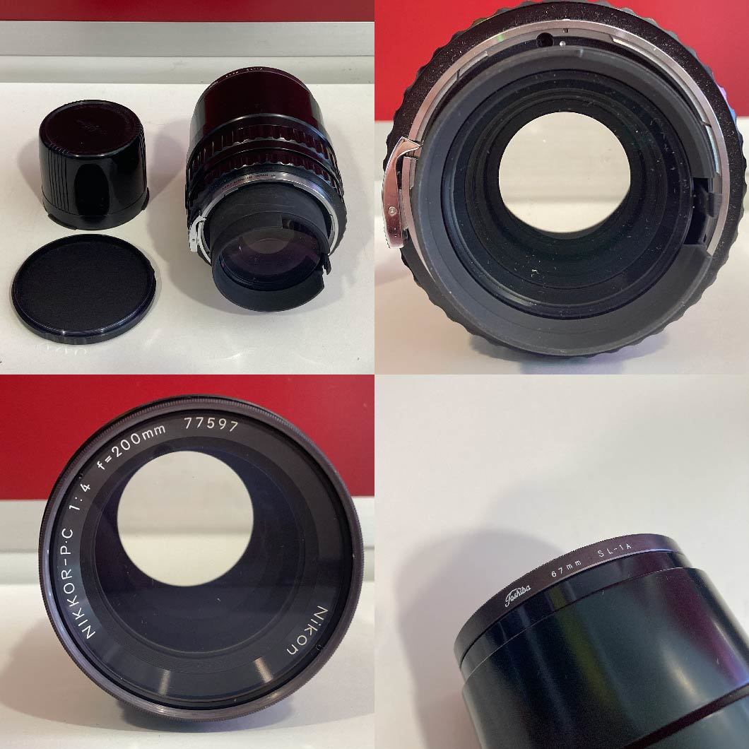 動作未確認※ ゼンザ ブロニカ ZENZA BRONICA EC-TL NIKKOR PC 1:4 f