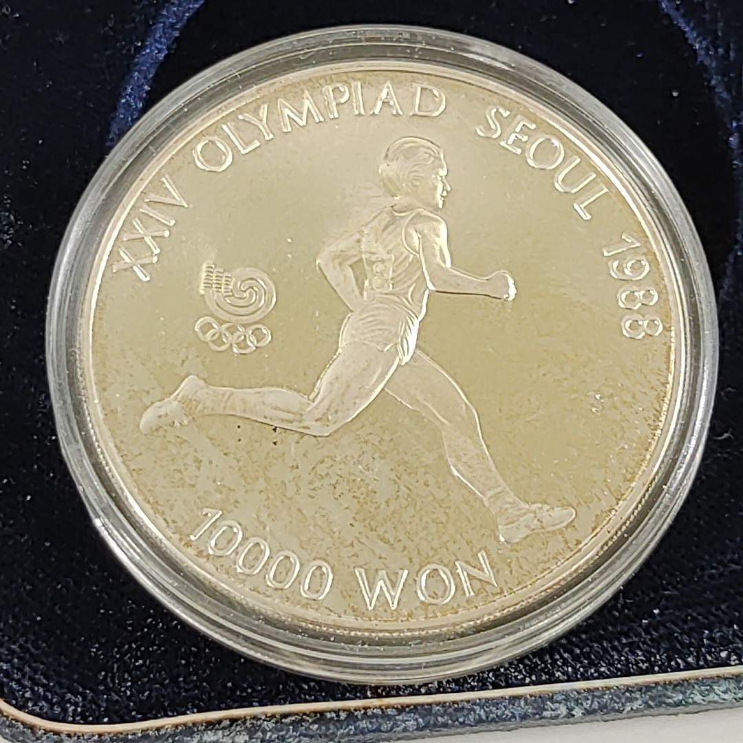 1988年ソウルオリンピック記念硬貨 10000ウォン銀貨