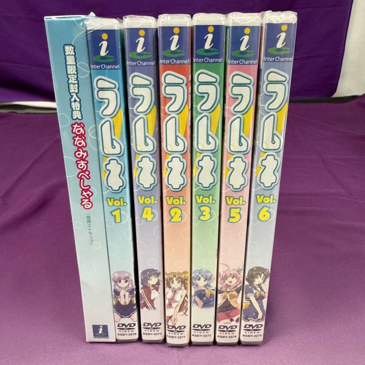 アニメ「ラムネ」DVD全巻セット　全6巻　未開封含む ◇未開封保管品 ラムネ DVD 全6巻セット vol.1〜6 数量限定封入特典