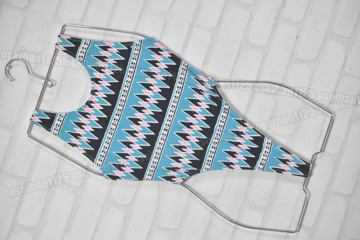 PASSY JAPAN パッシージャパン エアロビクス ダンス Tバック型 ハイレグ レオタード ブルー 日本製 サイズFREE