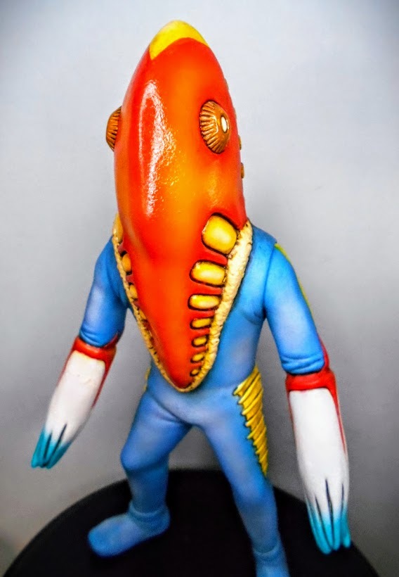 ウルトラ怪獣シリーズ(旧商品) 幻覚宇宙人 メトロン星人 リペイント
