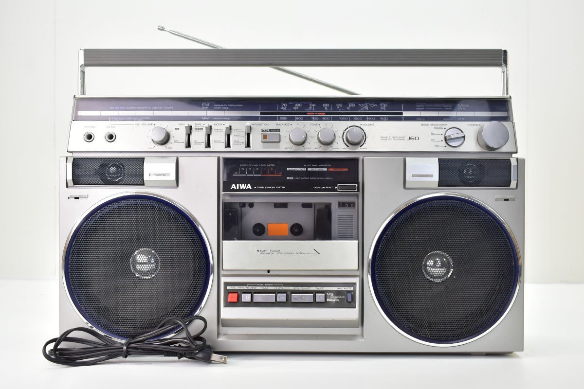 AIWA CS-J60 ラジカセ[アイワ][ラジオカセットレコーダー][RADIO