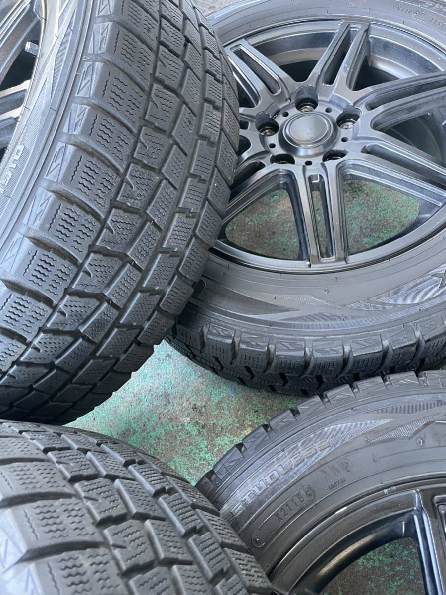 中古 WINTER MAXX 205/60R16 スタッドレス タイヤ ホイール セット 