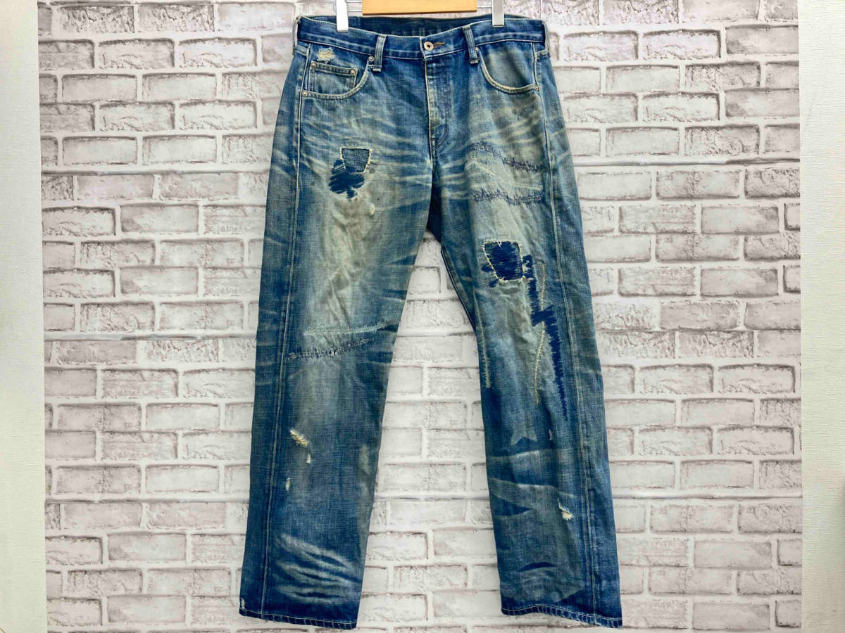 NEIGHBORHOOD ネイバーフッド Basic Straight Denim Pant ユーズド加工 