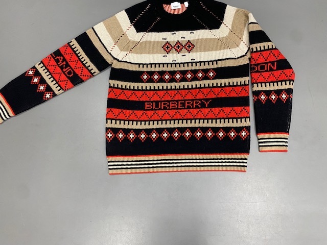 ☆美品 バーバリー Burberry カシミヤ セーター Mサイズ♪♪ カシミヤ 