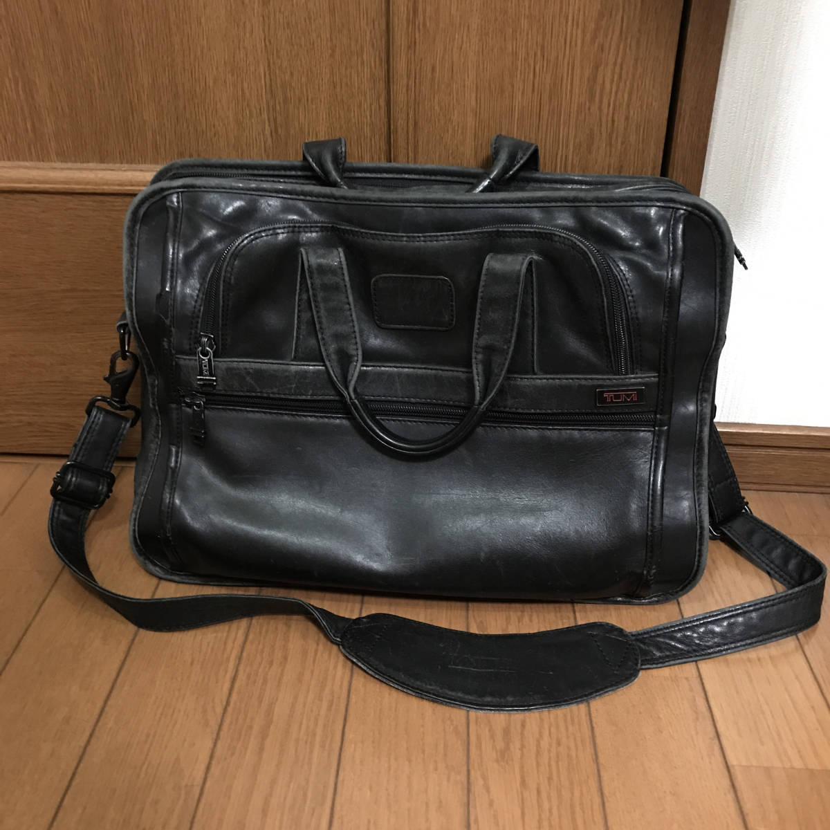 約25年前購入 ビンテージ TUMI トゥミ レザー ビジネスバッグ 【公式通販】