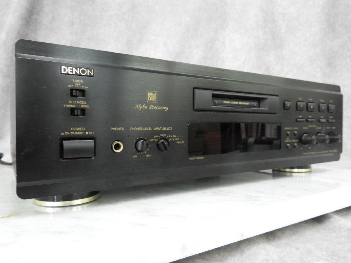 美品、リモコン付きDENON ☆ DENON DMD-1600AL MDレコーダー ☆ DMD