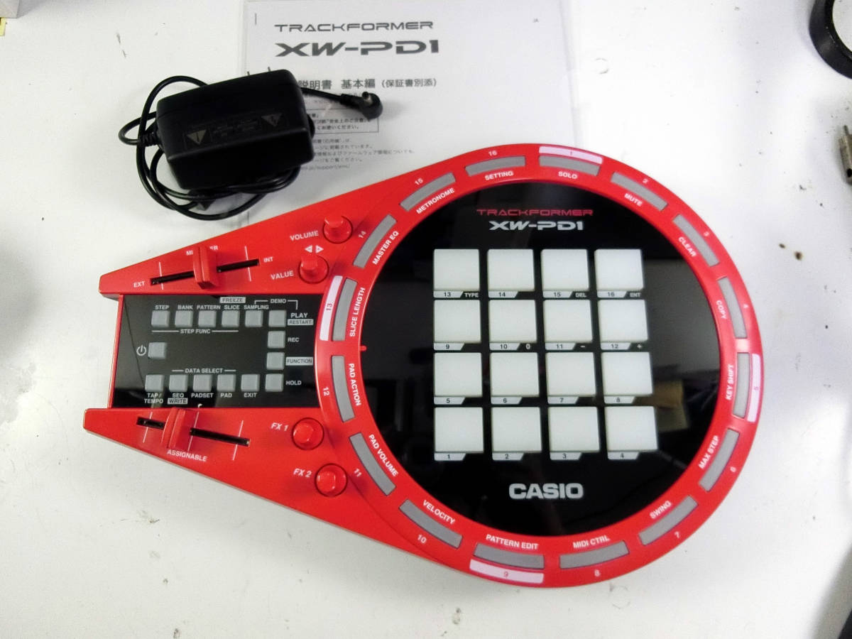 CASIO XW-PD1 カシオ サンプラーシーケンサーシンセ カシオ 【公式通販】