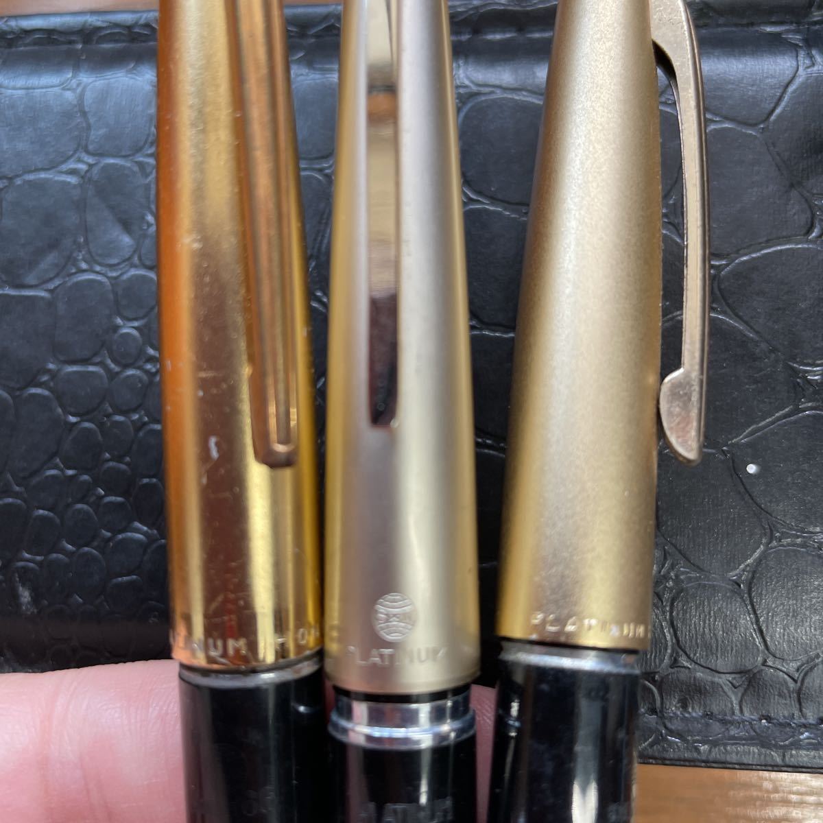 14K 刻印 万年筆 PILOT PLATINUM パイロット PLATNUM プラチナ 文房具