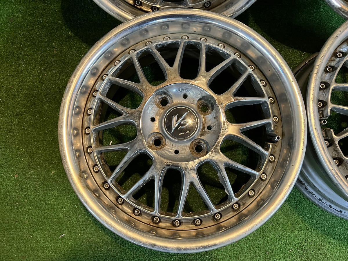 希少 WORK ワーク VS-XX 軽自動車 ワゴンR タント ムーヴ等に 14インチ 