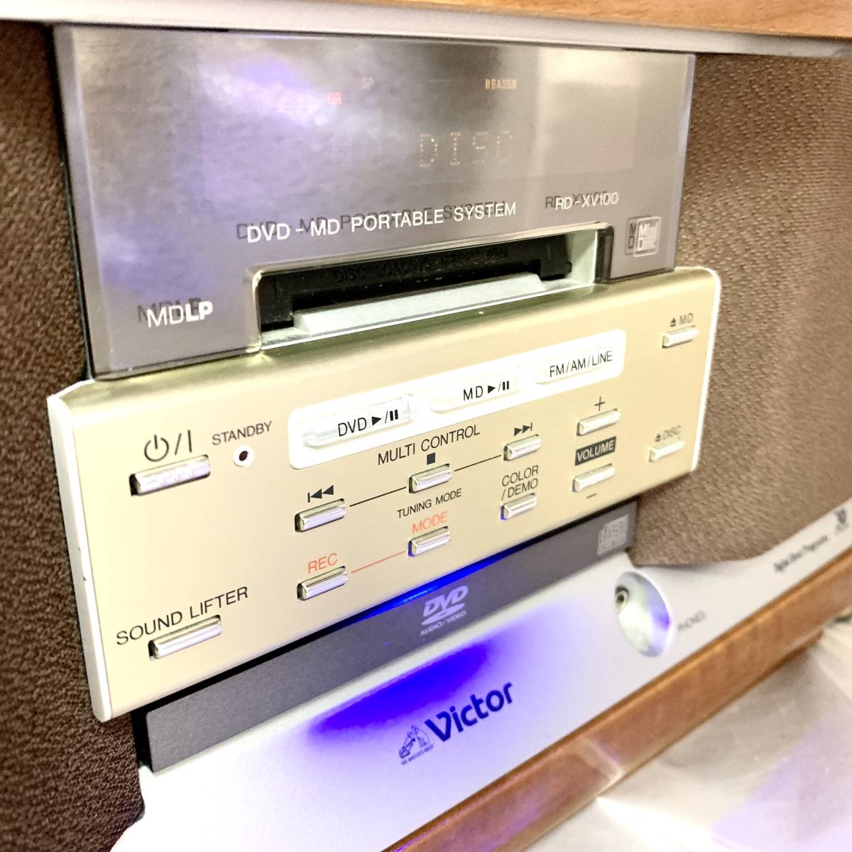 Victor ビクター DVD MDシステム RD-XV100 希少 Amazon.co.jp: JVC