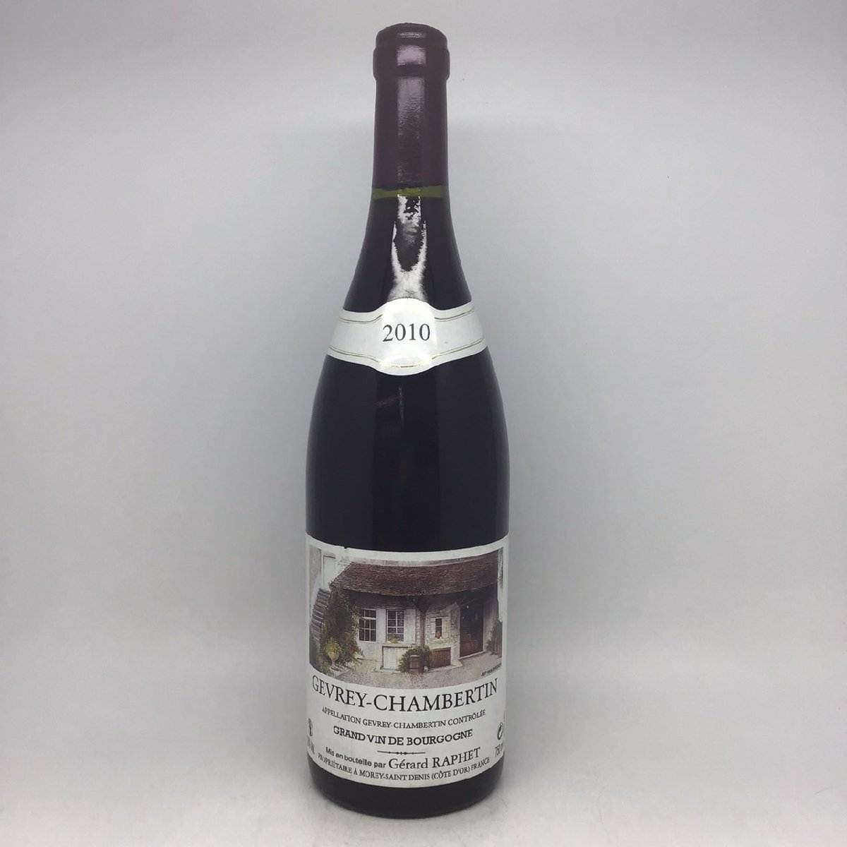 【液漏れ】1円～ 未開栓 2010 ジュヴレ シャンベルタン　ジェラール ラフェ 750ml 13％ 8W-53-2-146245-A