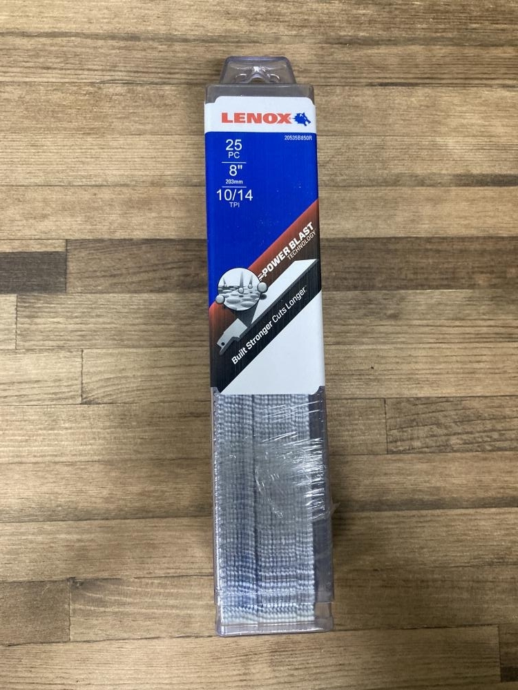 020♪未使用品♪LENOX　レノックス セーバーソーブレード　替刃 20535B850R　25PC　2セット　50PC　保管品