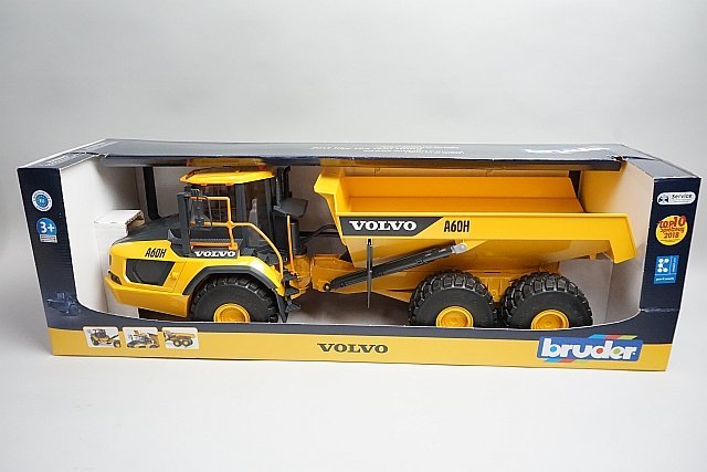 新品，限定セール BRUDER ブルーダー 1/16 VOLVO ボルボ A60H ハウラー ダンプトラック 02455(建設車両、作業車)｜売買されたオークション情報、yahooの商品情報をアーカイブ公開 - オークファン 建設車両、作業車