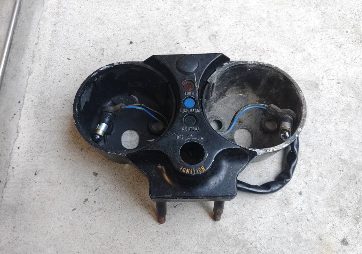 カワサキ　250ss 350ss メーターインジケータ