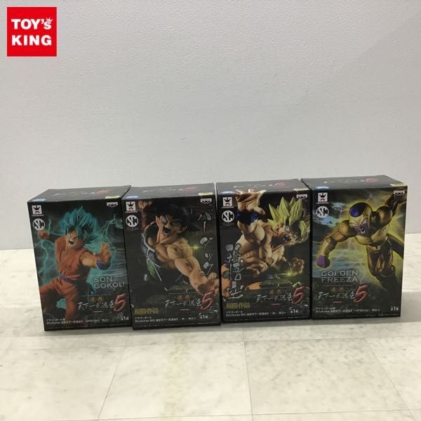 ドラゴンボール　造形天下一武道会5 6体セット 未開封品　バーダック他 1円〜 未開封 ドラゴンボール 造形天下一武道会5 共 其之二 バーダック