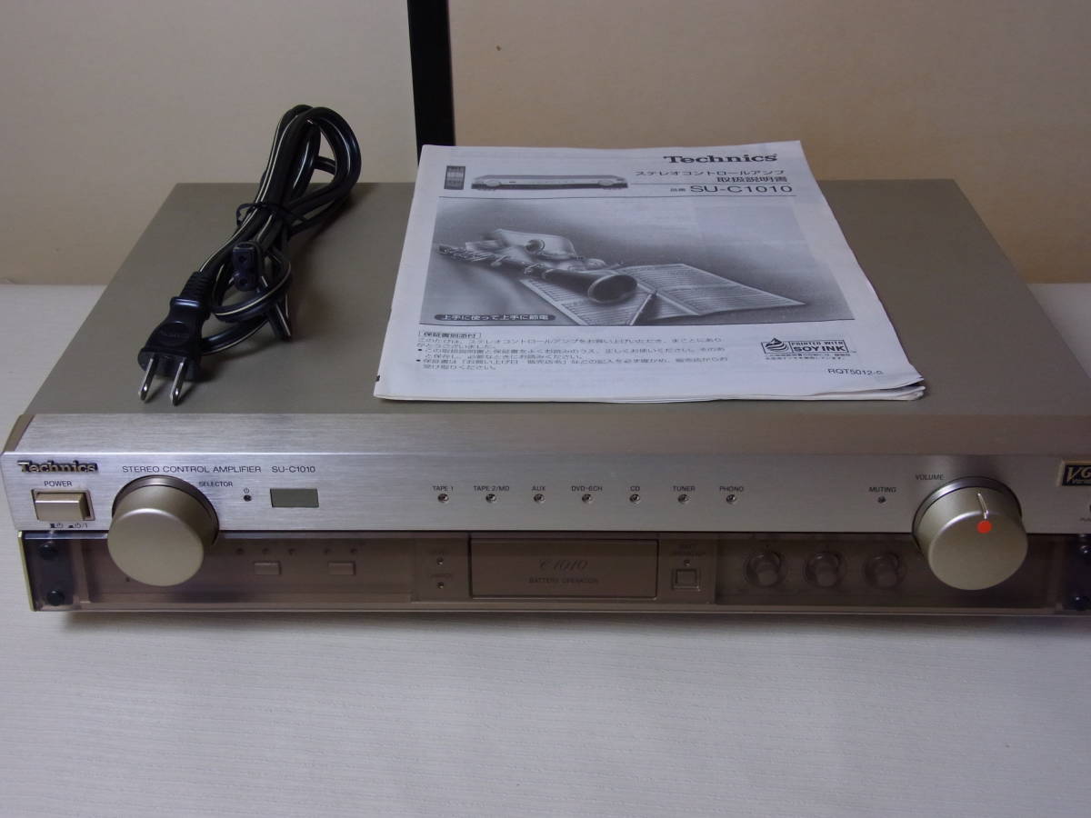 新作登場，爆買い Technics テクニクス SU-C1010 コントロールアンプ 管11