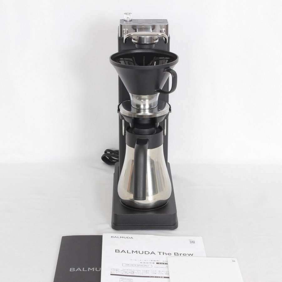 美品】BALMUDA The Brew K06A-BK コーヒーメーカー バルミューダ ザ 