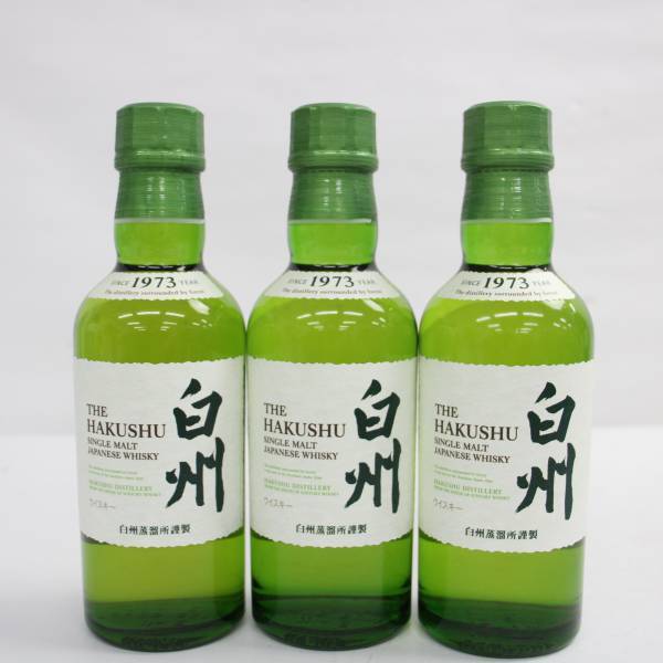 飲料・酒 白州ウイスキー 5本セット 180ml 43%