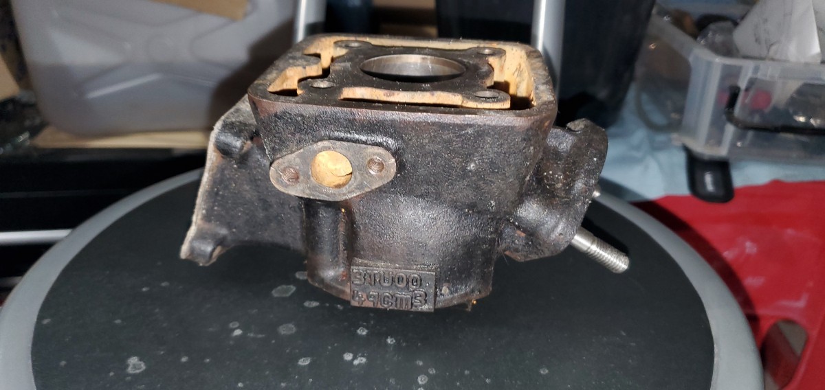 送料込 ヤマハ TZR50 3TU シリンダー TZR50 TZR50R 3TU シリンダー