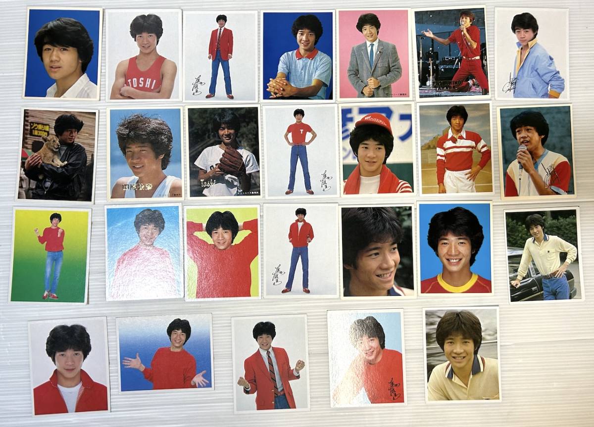 ブロマイド たのきんトリオ/田原俊彦・近藤真彦・野村義男 など 