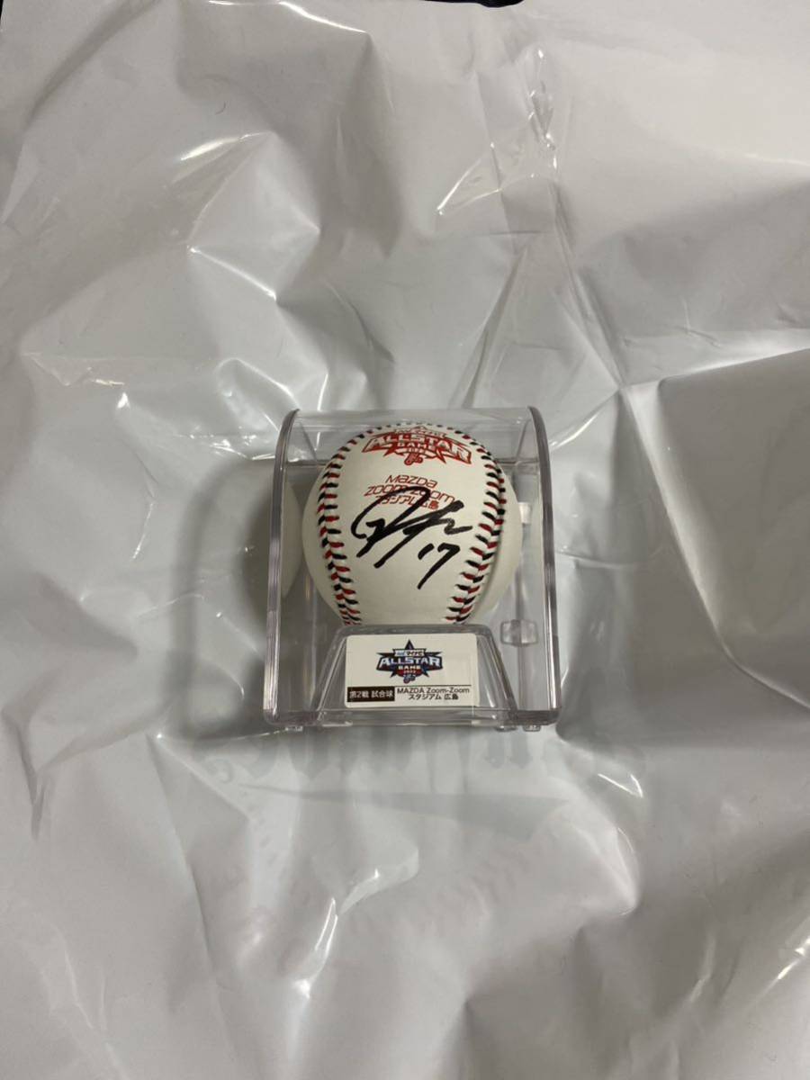 佐々木朗希 直筆サインボール 2023 オールスターゲーム 第2戦 2023