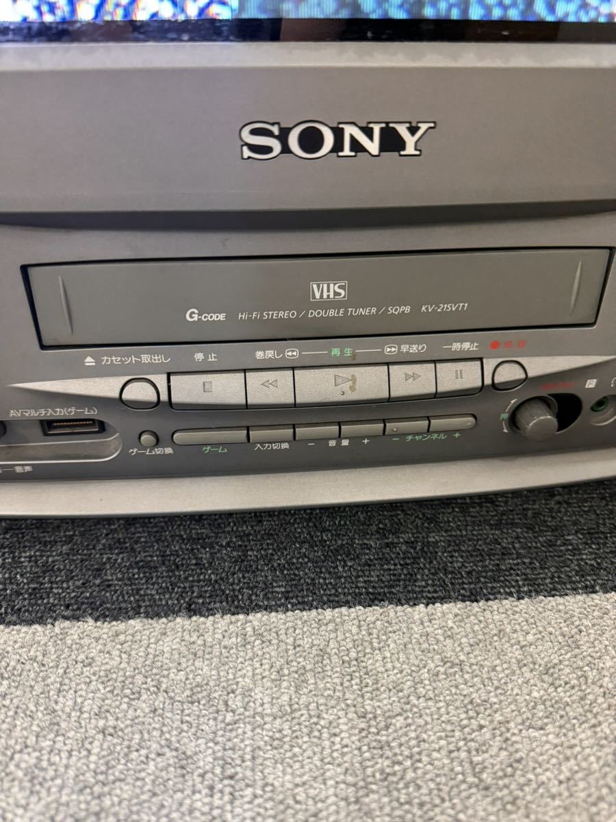 ☆ SONY ソニー KV-21SVT1 トリニトロンカラービデオテレビ ブラウン管